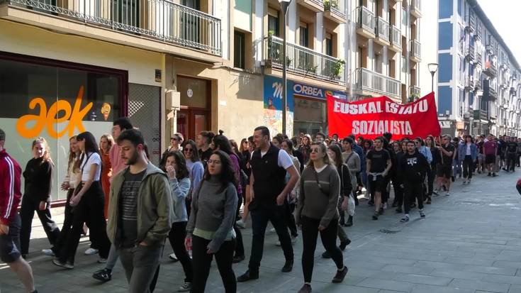 Gazte Koordinadora Sozialistak manifestazioa deitu du  urtarrilaren 28an Iruñean eta Bilbon